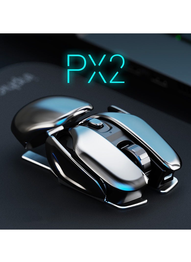 KUYING - Rechargeable Wireless Bluetooth Mute Design Office Mouse - Image 1