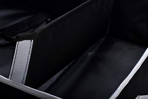 Handy Laundry Gift Wrap Storage Organizer, Easily organize Wrapping Paper, Ribbons, Bows, Scissors, Fits 18-24 Standard Rolls, Keeps Gift Supplies in Perfect Condition & Ready for Next Season, (Black) - Image 5