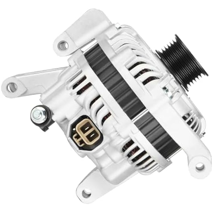 SEHNSUCHT New Alternator for Mazda 3 2.0L 2.3L 04-09, for Mazda 5 2.3L 06-07, 90Amp 12V, Naturally Aspirated, Non Turbo, Replaces AMT0144, A3TG4791, 400-48144, A3TG1391A, 11008, 11174, LF1F-18-300 - Image 1