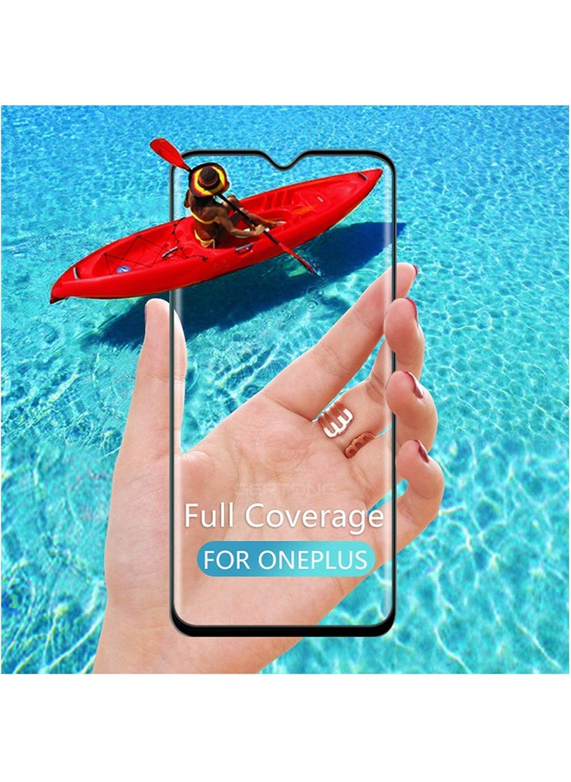 Raxoom Oneplus 7T Tempered Glass Screen Protector Edge To Edge Full Coverage Clear - Image 5