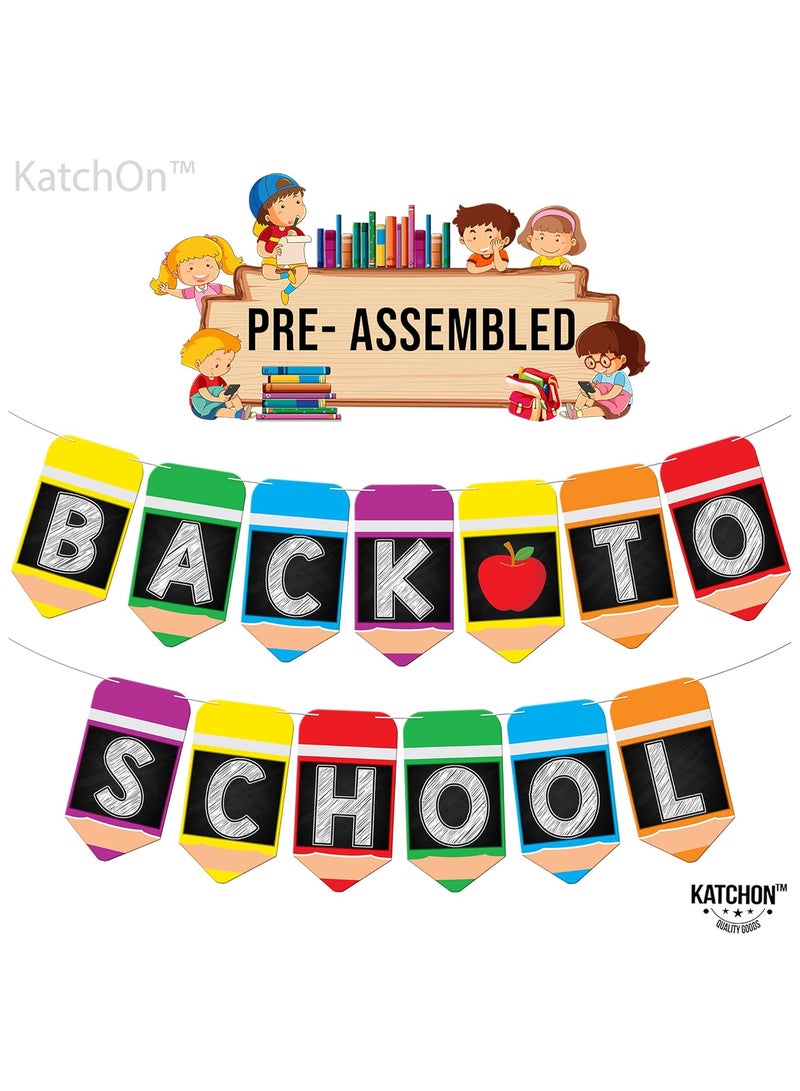 KATCHON Back to school banner for back to school party decorations - Image 2