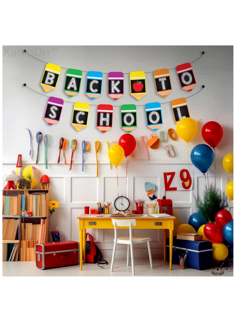 KATCHON Back to school banner for back to school party decorations - Image 3