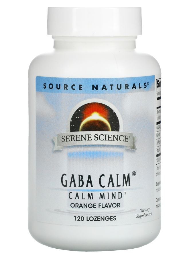 Serene Science® GABA Calm® Orange 120 Lozenges