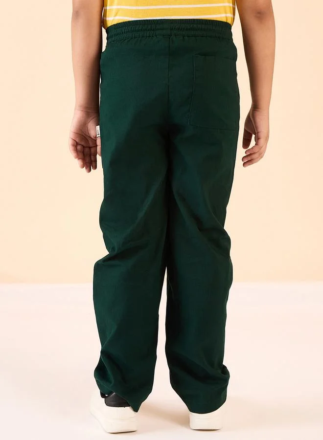 Stylo Bug Stylo Bug Solid Drawstring Waist Cargo Pants