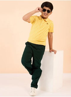 Stylo Bug Solid Drawstring Waist Cargo Pants by Styli  - Image 1