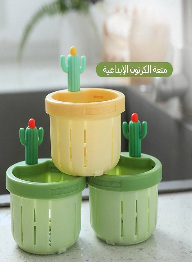 2pcs Kitchen Sink Strainer, Filter Basket for Leftover Food, Drain Filter for Kitchen and Bathroom Sink - Image 1