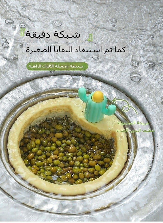 2pcs Kitchen Sink Strainer, Filter Basket for Leftover Food, Drain Filter for Kitchen and Bathroom Sink - Image 5