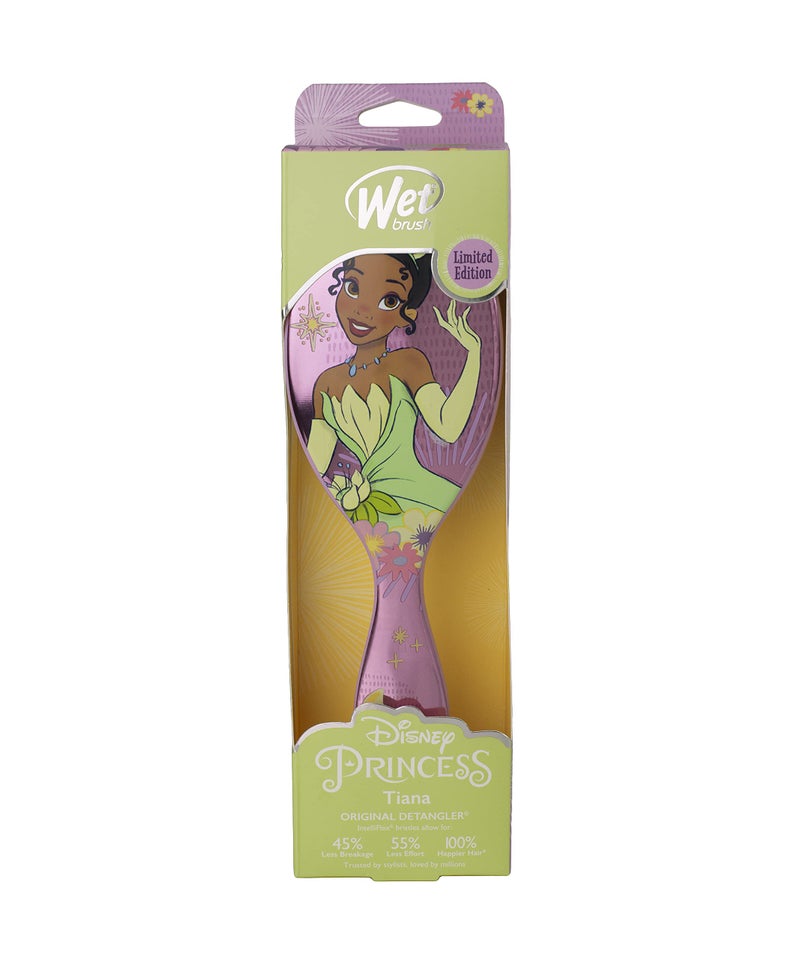 Wet Brush DISNEY PRINCESS WHOLEHEARTED ORIGINAL DETANGLER-TIANA LIGHT PURPLE - Image 4
