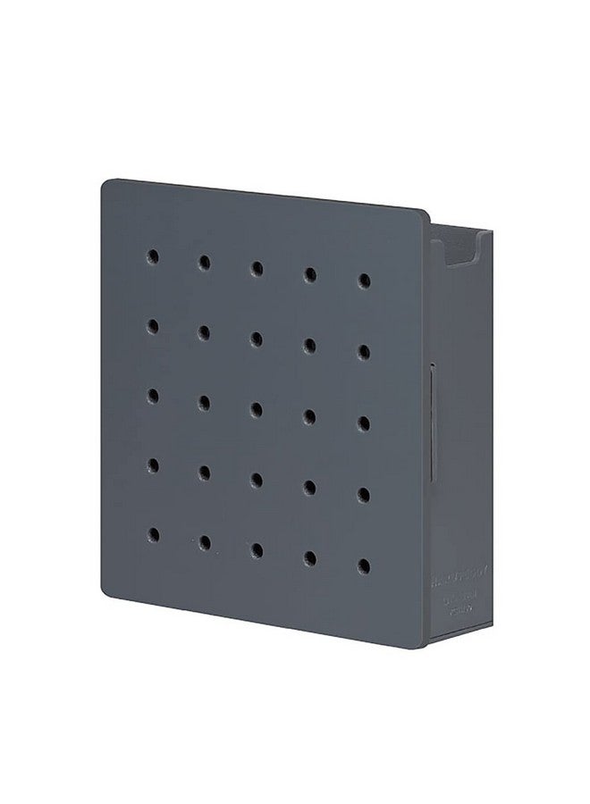 KING JIM Halpeggy Pgh150 Cre Storage Box Storage With Perforated Board Size S Gray - Image 1