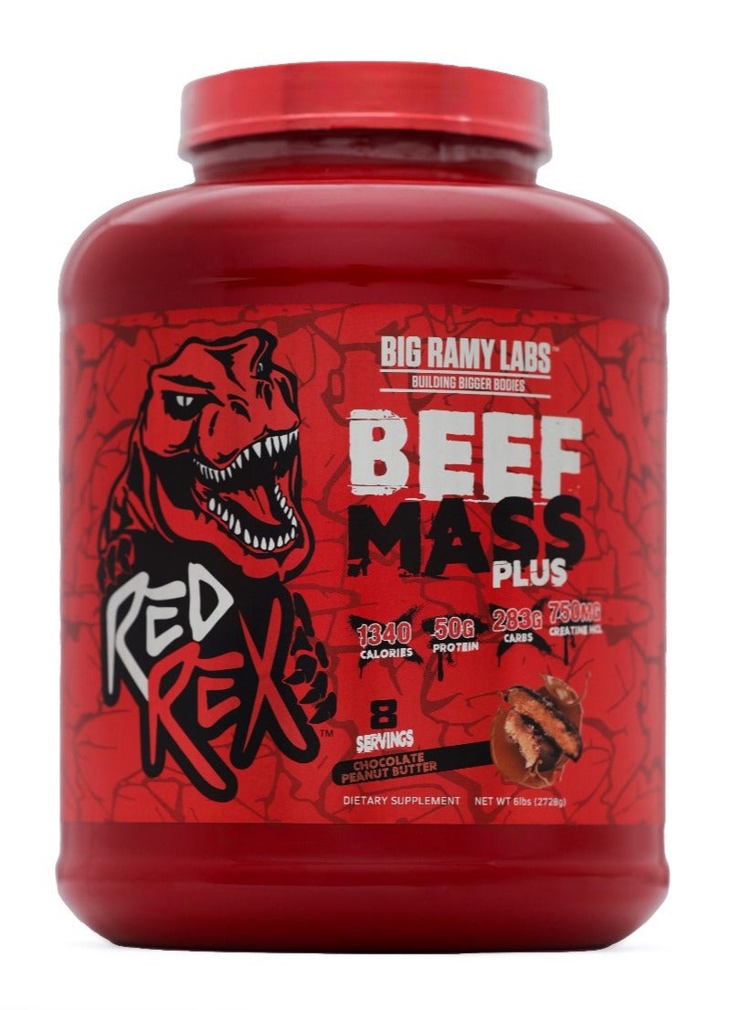 سعر ومواصفات RED REX ريدريكس - لحم بقري ماس بلس - زبدة الفول السوداني بالشوكولاتة - 2.72 كجم (Z7B08C9DA800B3506525EZ) على Noon EG