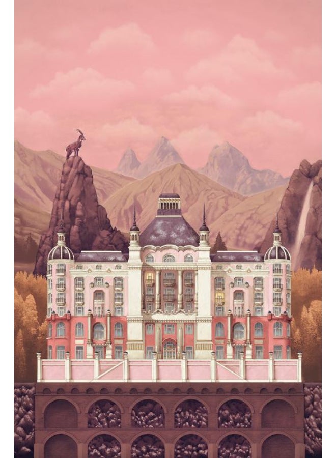 لغز خشبي من Itu Art 1000 قطعة 500 قطعة 300 قطعة فندق بودابست جراند-اللون: 【مخطط تقسيم 500】 فندق بودابست 005 - Image 1