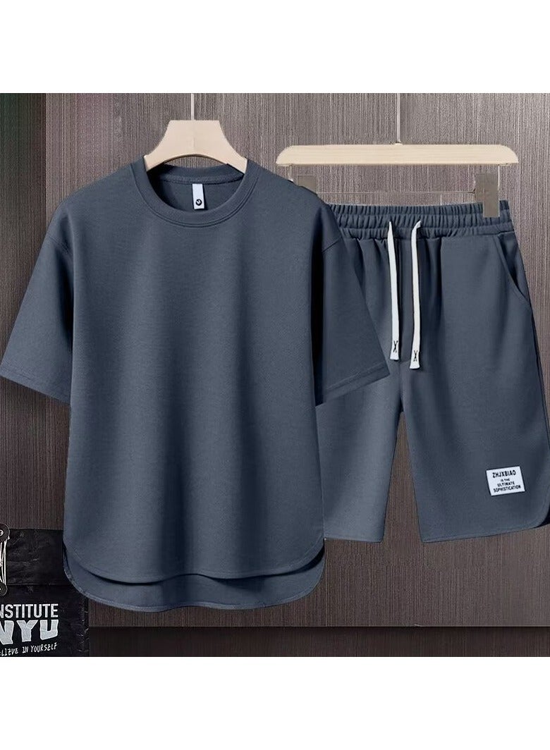 KUYING New Fashion Versatile Short Sleeve Set  - Image 1