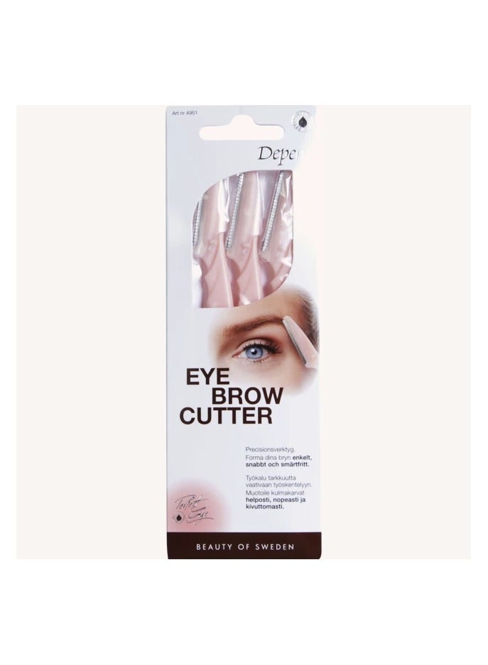 مقص الحواجب – 3 قطع (رقم 4951)