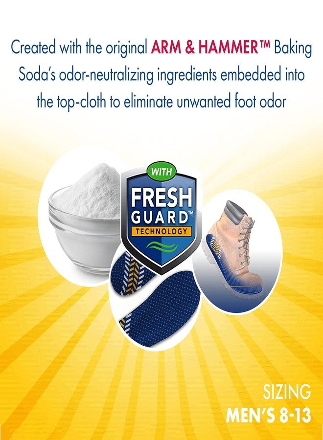 Arm & Hammer Memory Foam Work Insoles for Men and Women, Pair of Anti-Fatigue Memory Foam Inserts with Arch Support for Work Boots, Sneakers, Or Dress Shoes. (1 Pack) - Image 3