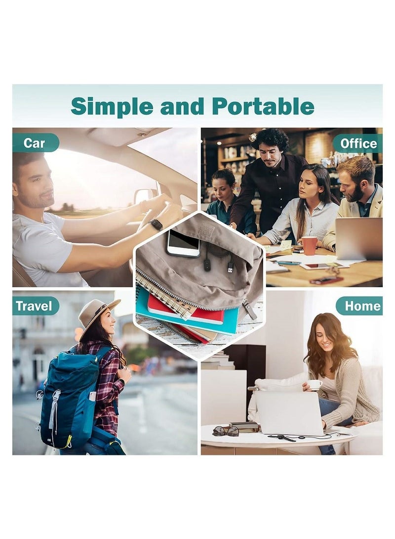 شاحن متوافق مع Amazfit GTR2 / GTS2 / Pop / zepp e ، حامل كبل شحن USB ، حامل كابل شاحن مغناطيسي محمول متين للساعة الذكية ، ملحقات الساعة الذكية (عبوتان ، 3.3 قدم / 100 سم) - Image 5