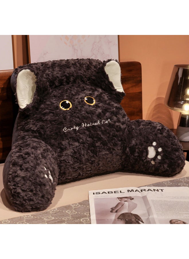 German Curly Cat Waist Back Cute Cute Headrest Backrest Independent Liner Removable Sofa Waist Pillow Back Cushion-Specification:70*45cm-Colour:Black - pzsku/Z7B093C4BF9146A0E0CE1Z/45/_/1741676470/e7647251-5277-471c-b17b-eb2ce662c5e1