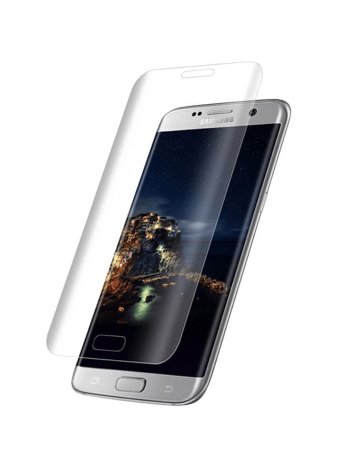 NIBEMINENT 2 In 1 Extreme Shock Eliminator Screen Protector For Samsung S7 Edge Clear