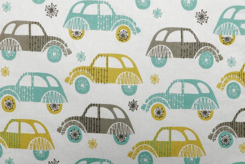 Dekor World Car Printed Green Table Cover (Pack of 1) 150X150 Cm / 60X60 Inches 4 Seater Dinning Table - Image 5