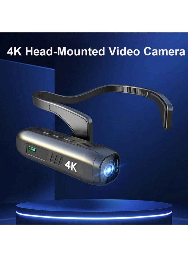 AROAQ - 4K 30FPS Mounted Camera Wearable WiFi Video Camcorder Camera 120°Wide Angle Lens Anti-Shake APP Control Camera - Image 1