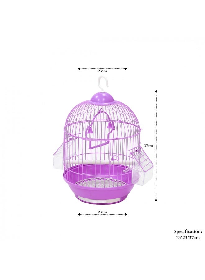 Dayang 303D Premium Round Dome Canopy Bird Cage (23 cm x 23 cm x 37 cm) - Image 2