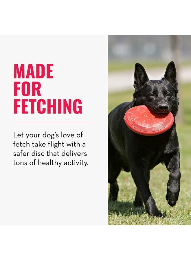 كونج لعبة كونغ فلاير - لعبة متينة للكلاب للعب في الهواء الطلق - قرص طائر من المطاط الطبيعي، لعبة للكلاب للعب والإحضار - قرص أكثر أمانًا لنشاط صحي - للكلاب الصغيرة - Image 2