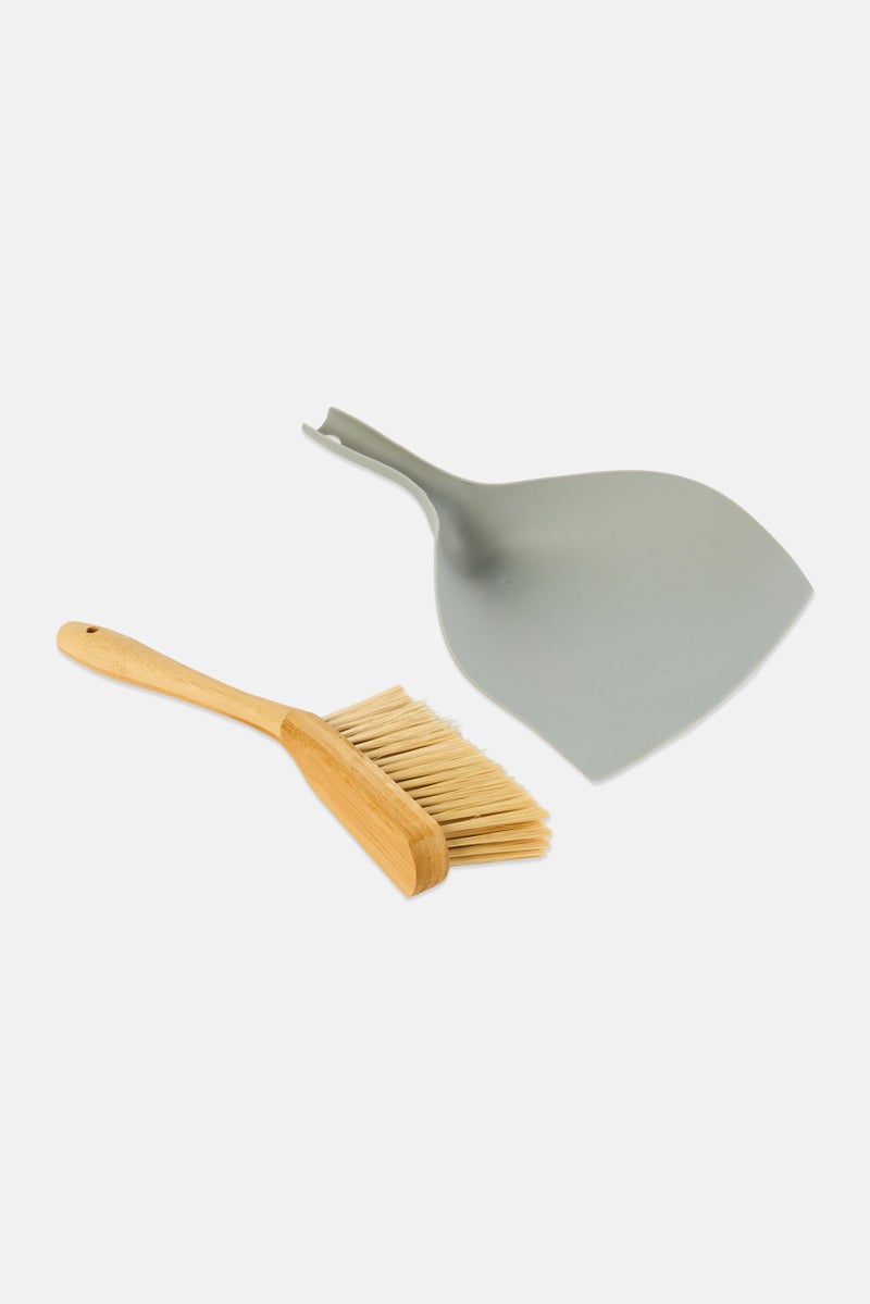 Bombay 2 Pieces Dust Pan And Brush Set, Multicolor - Image 2
