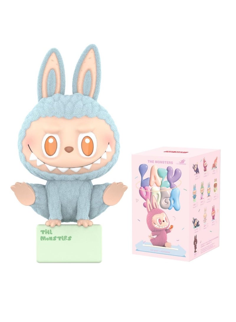 POPMART The Monsters Lazy Yoga Series Blind Box Figurine - One Random Piece, Trendy Fashion Toy Gift for Collectors of All Ages - Image 1