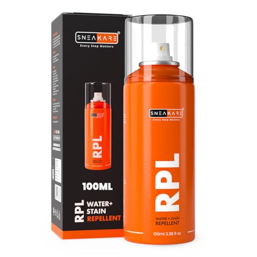 SNEAKARE 100ml RPL Spray for Shoes (Pack of 1) - Shoe Protector Spray - Stain & Water Repellent Sneaker Protector - Waterproof Spray for Shoes - Works On Leather, Suede, Nubuck & Canvas - Image 1