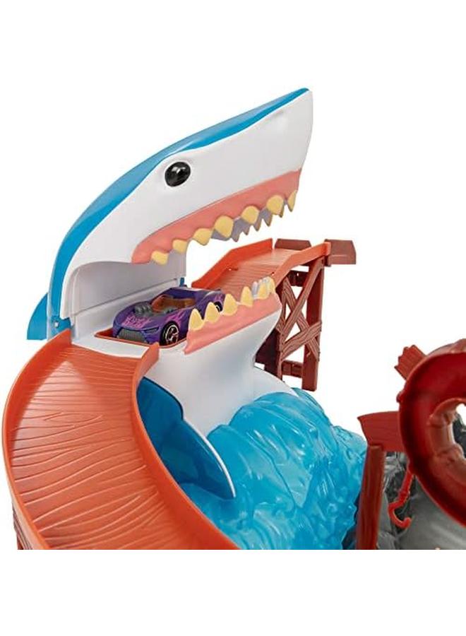 تيم ستيرز مجموعة لعب عض القرش متغيرة الألوان مع سيارة واحدة - Image 4