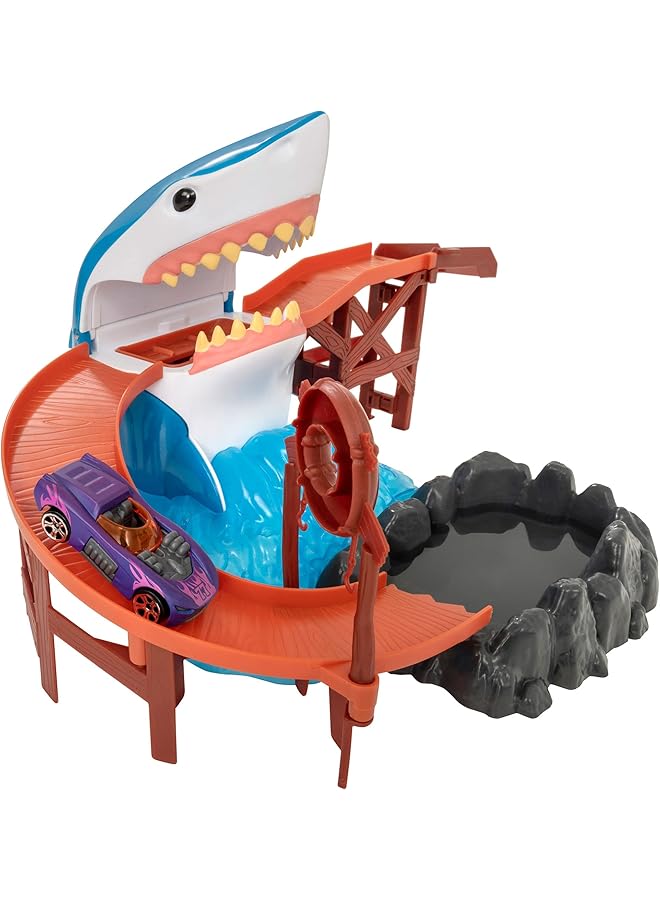 تيم ستيرز مجموعة لعب عض القرش متغيرة الألوان مع سيارة واحدة - Image 1