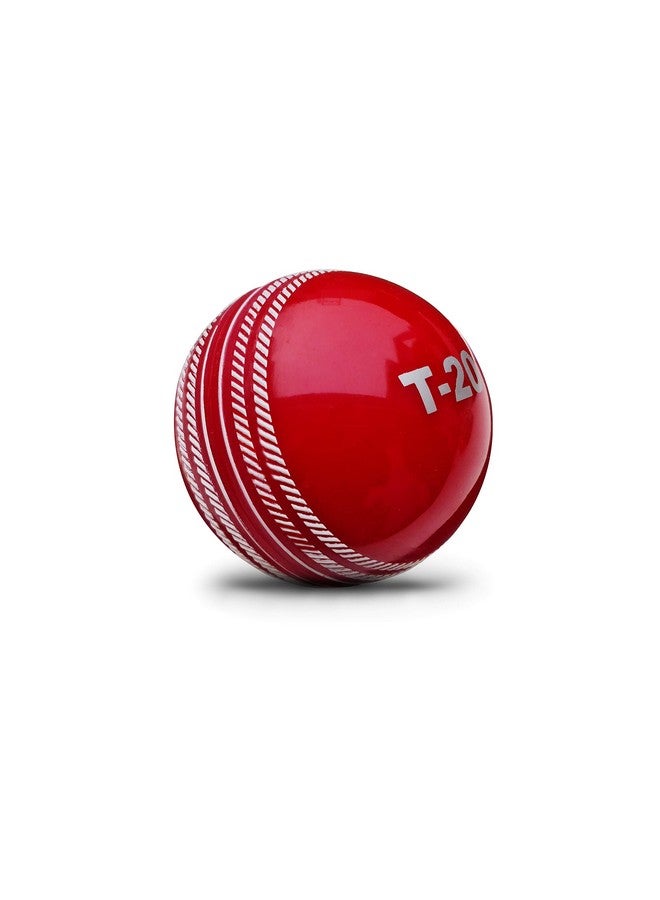 Jaspo Cricket Ball (Pvc Soft) For Practice, Training , Matches For All Age Group (T-20 Soft Ball) 1 Pc.. Red (Reduces The Risk Of Injury, Making It Suitable For Junior And Novice Players) - Image 4
