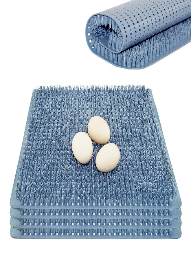WORLEYX 4PCS Washable Chicken Nesting Pads for Laying Eggs, Silicone Nesting Pads for Chicken Coop, Chicken Nesting Box Pads, Chicken Coop Accessories - Image 1