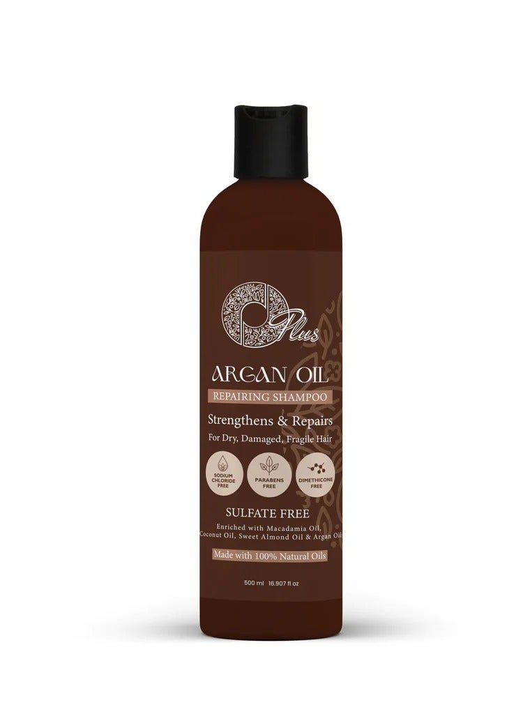 Oplus Argan oil set to strengthen and repair dry and damaged hair Shampoo 500 ml Conditioner 500 ml - Image 3