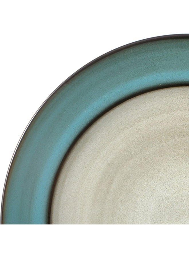 Gourmet Basics Song Bird Dinnerware Set 16 Piece Green Gray - Image 2