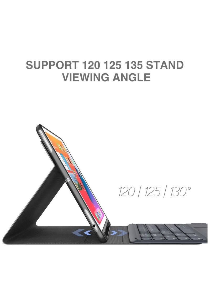iPad Keyboard 9th Generation, Keyboard for iPad 8th Generation/7th Gen iPad, Black, 10.2"/10.5 Brand: Earto - Image 4