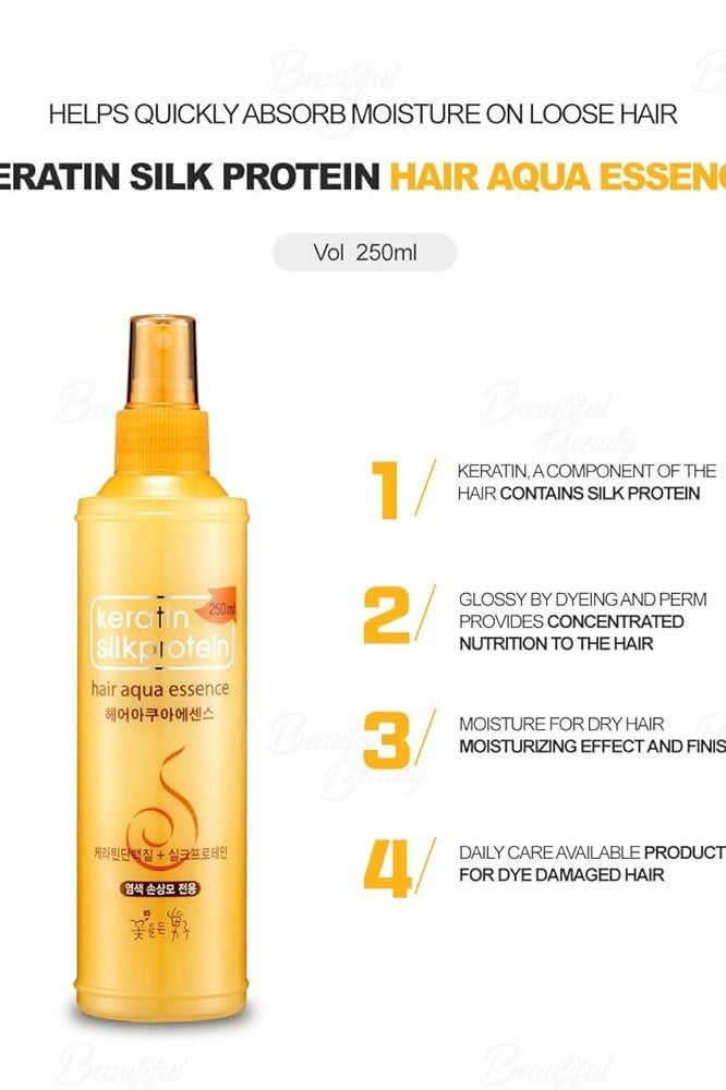 كيراتين سيلك بروتين للشعر أكوا إسنس (صغير) - Image 2