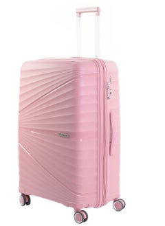 CROSSLAND Unbreakable Large Size Trolley Luggage With TSA Lock,4 Silent Move Spinners Wheels, Double Expandable Zipper - 28 Inch