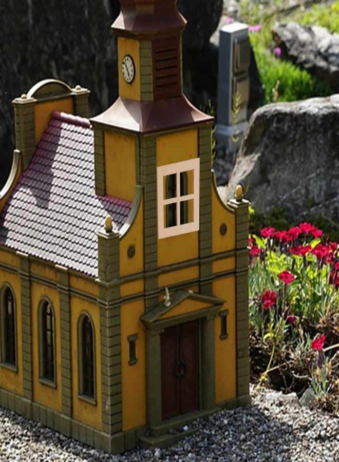 SUPVOX 10Pcs Dollhouse Windows, Miniature Wooden Window Frames, 1:12 Scale DIY Doll House Accessories for Decoration, 2.71 X 2.71 X 0.07 Inch - Image 5