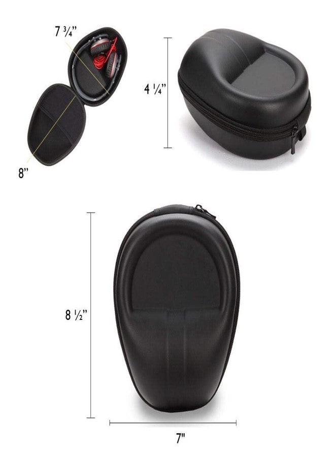 Homvare Hard Shell Case for Over The Ear Headphones with Full Protection for Beats, Sony, Bose, JBL, Samsung and More - Orange - Image 4