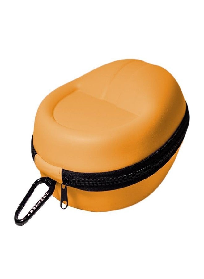 Homvare Hard Shell Case for Over The Ear Headphones with Full Protection for Beats, Sony, Bose, JBL, Samsung and More - Orange - Image 1
