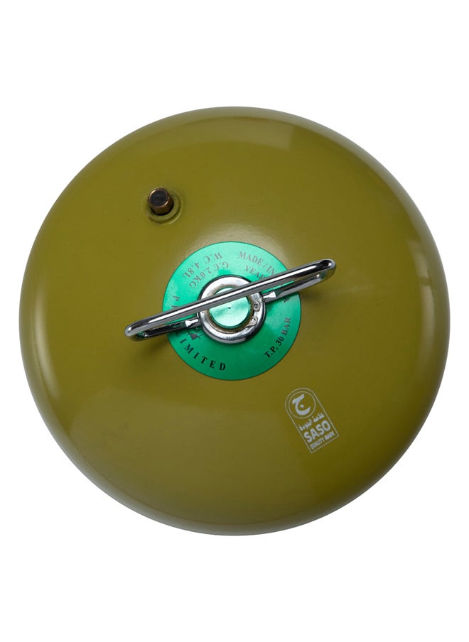 AL SANIDI Gas cylinder for trips , Trips stove, Green, capacity 2 Kg  - Image 3
