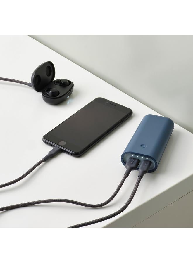 Zaboon Power Bank, Blue, 5200 Mah - Image 3