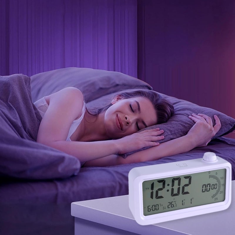 Digital Visual Timer with 60Minute Countdown 3 Levels Brightness for Effective Time Management in Studies and Cooking Date Function - Image 5