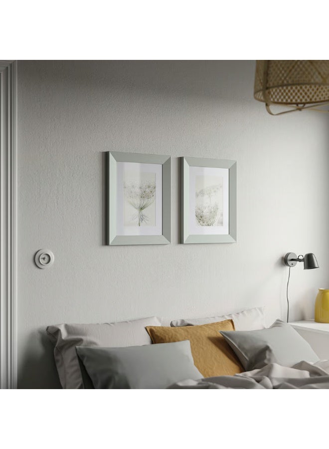 Selecto Hub Wall Picture Frame, Wall Hanging Photo Frame, Mounted Frame for Home, Office (Plastic & Fibreboard) Grey-green, 30 x 40 cm - Image 4