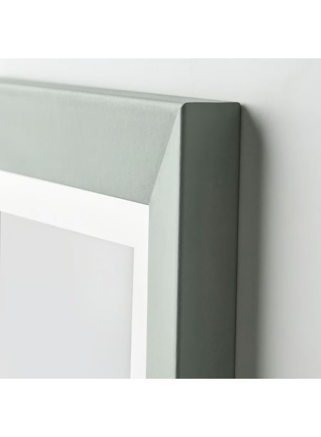 Selecto Hub Wall Picture Frame, Wall Hanging Photo Frame, Mounted Frame for Home, Office (Plastic & Fibreboard) Grey-green, 30 x 40 cm - Image 5
