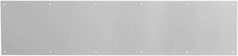 PRIMELINE MP4616J Door Kick plate, 8 In. x 34 In., Satin Aluminum (Single Pack) - Image 1