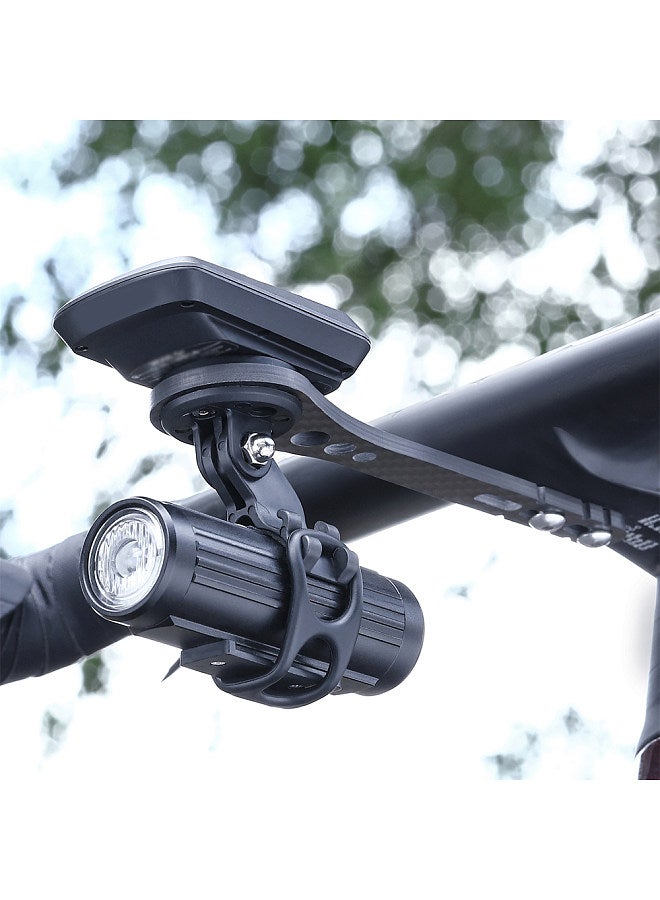 WEST BIKING Bicycle Handlebar Cycle Computer Holder Extender Road Bike Handle Carbon Fibre Extension Rod Bike Mileometer Light Camera Bracket Adapter  - Image 5