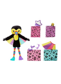Barbie Barbie️ Cutie Reveal Barbie Jungle Friends Series - Toucan  - Image 4