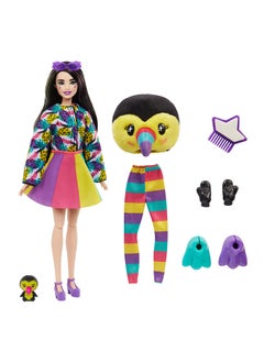 Barbie Barbie️ Cutie Reveal Barbie Jungle Friends Series - Toucan  - Image 3