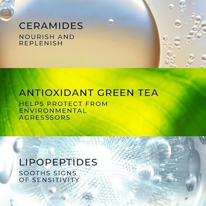 RoC Barrier Renew Night Moisturizer with Ceramides & Antioxidant Green Tea and Lipo Peptides to Renew Skin Barrier, (2.5 oz) with Retinol Eye Cream Packette - Image 4